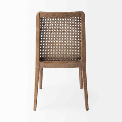 Clara Fabric Seat Armless Dining Chair 2PC