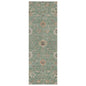 Clara Green Washable Indoor - Outdoor Rug - LOOMLAN - LOOMLAN Rugs - Outdoor Rugs