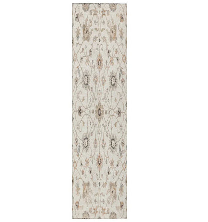 Clara Ivory Washable Indoor - Outdoor Rug - LOOMLAN - LOOMLAN Rugs - Outdoor Rugs
