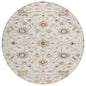 Clara Ivory Washable Indoor - Outdoor Rug - LOOMLAN - LOOMLAN Rugs - Outdoor Rugs