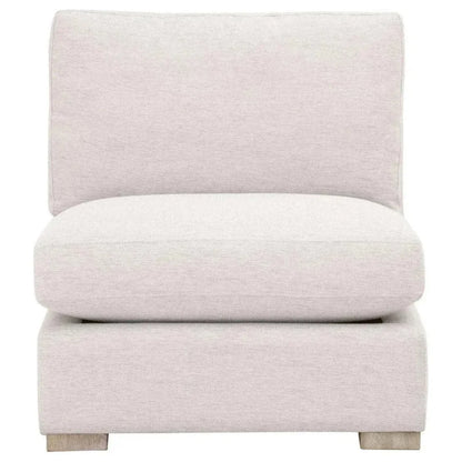 Clara Modular 1-Seat Chair Performance Feather Fill-Modular Components-Essentials For Living-LOOMLAN