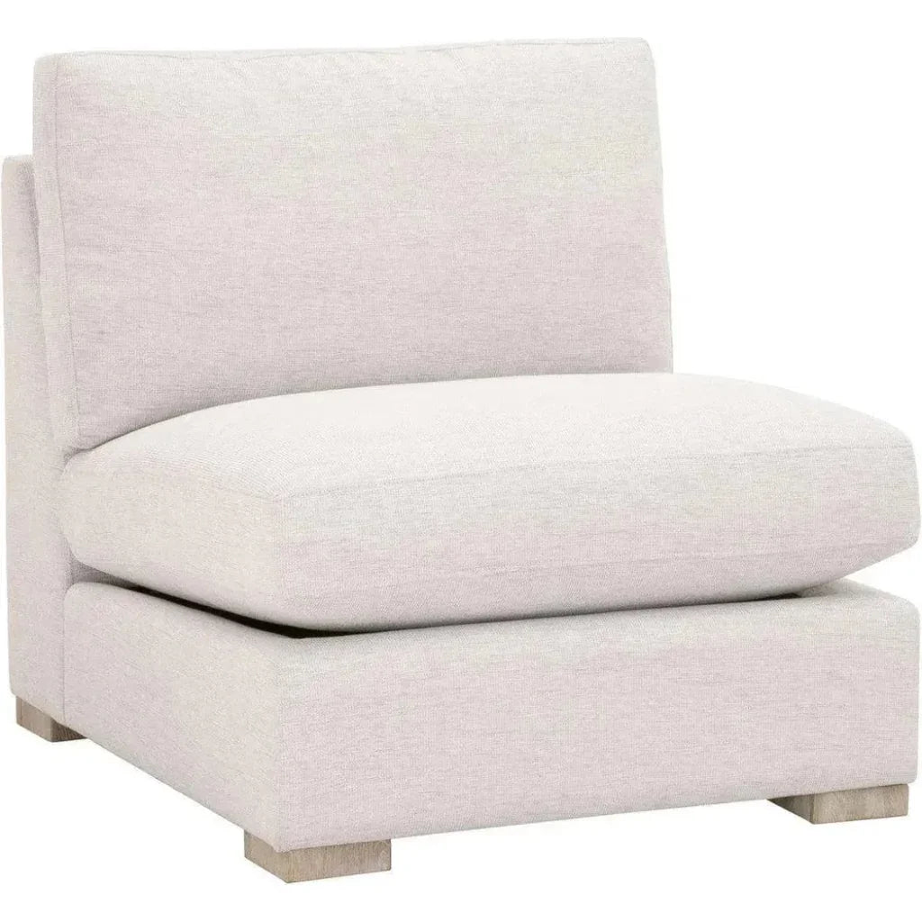 Clara Modular 1-Seat Chair Performance Feather Fill-Modular Components-Essentials For Living-LOOMLAN