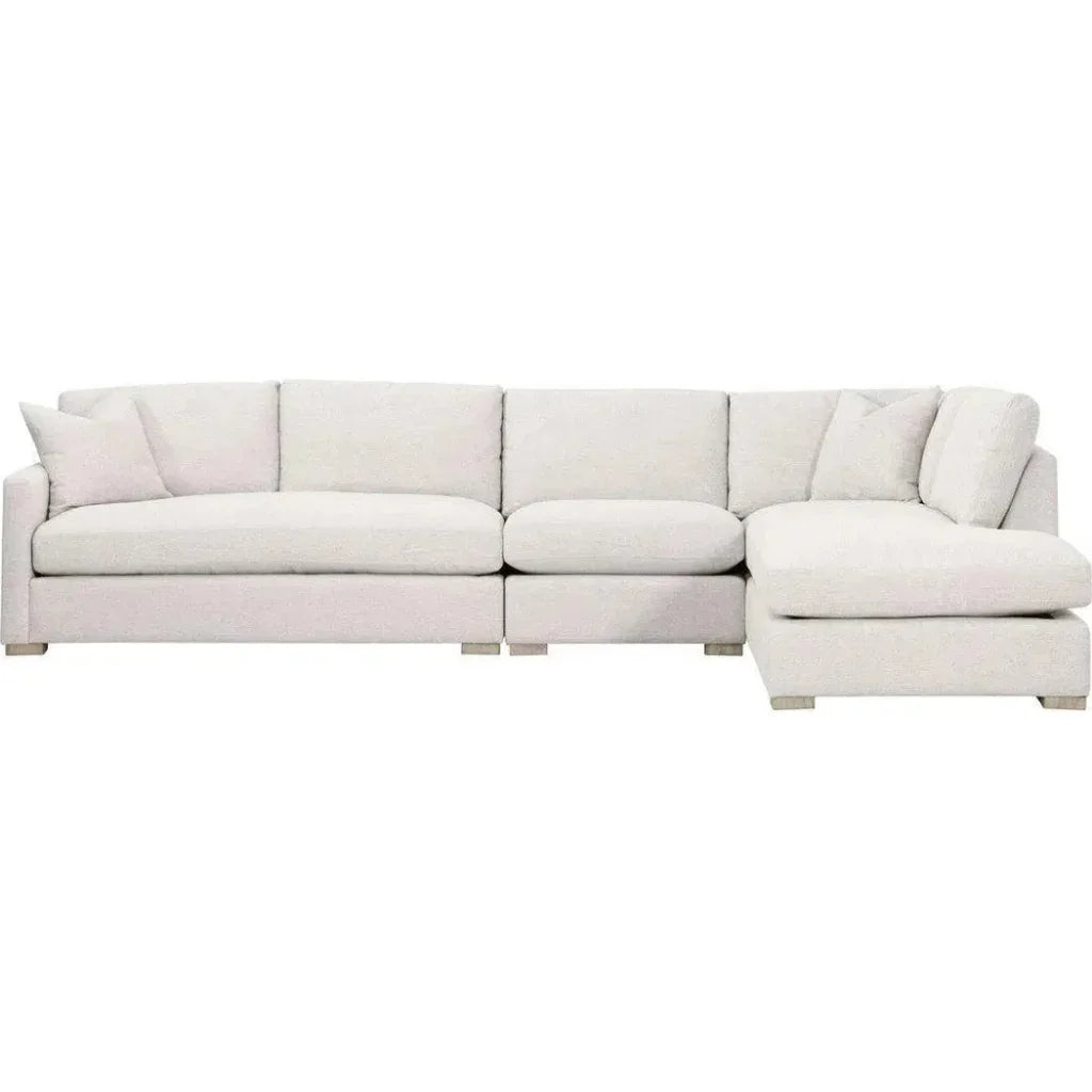 Clara Modular 2-Seat Left Slim Arm Sofa-Modular Components-Essentials For Living-LOOMLAN