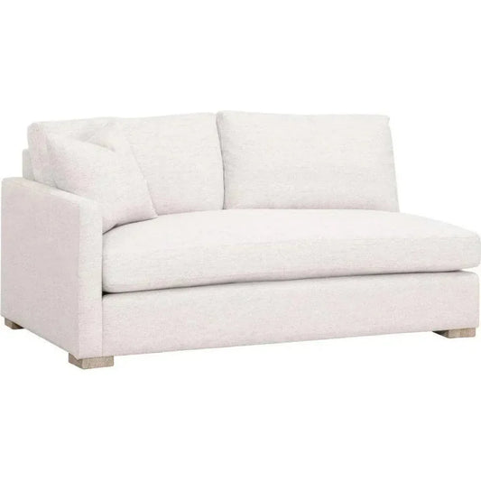 Clara Modular 2-Seat Left Slim Arm Sofa-Modular Components-Essentials For Living-LOOMLAN