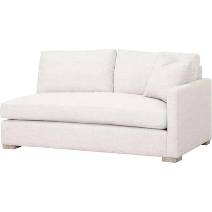 Clara Modular 2-Seat Right Slim Arm Sofa-Modular Components-Essentials For Living-LOOMLAN