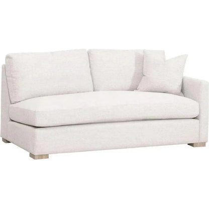 Clara Modular 2-Seat Right Slim Arm Sofa-Modular Components-Essentials For Living-LOOMLAN