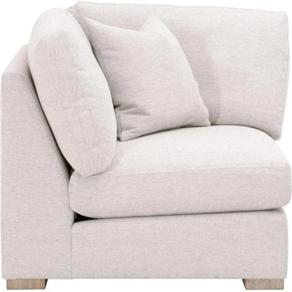 Clara Modular Corner Chair Performance Feather Fill-Modular Components-Essentials For Living-LOOMLAN