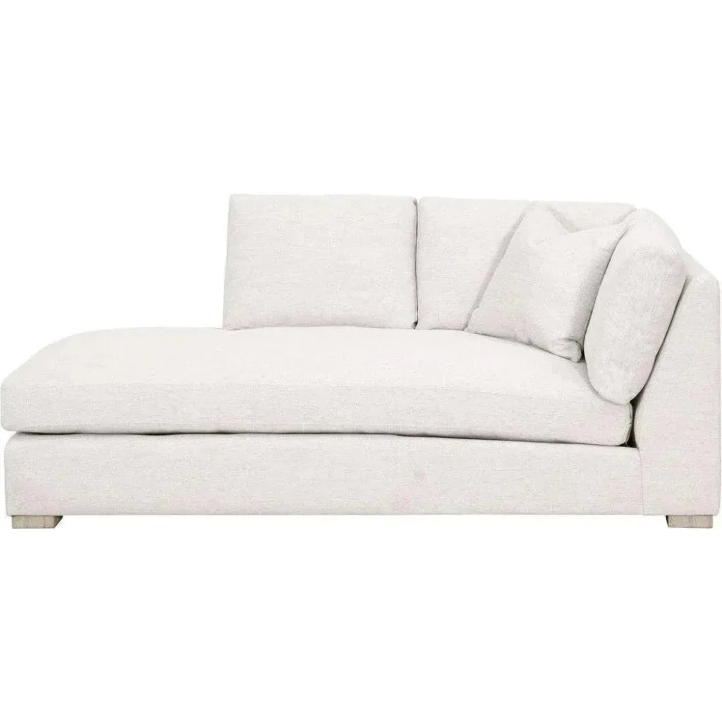 Clara Modular Left-Facing Chaise Performance Feather-Modular Components-Essentials For Living-LOOMLAN