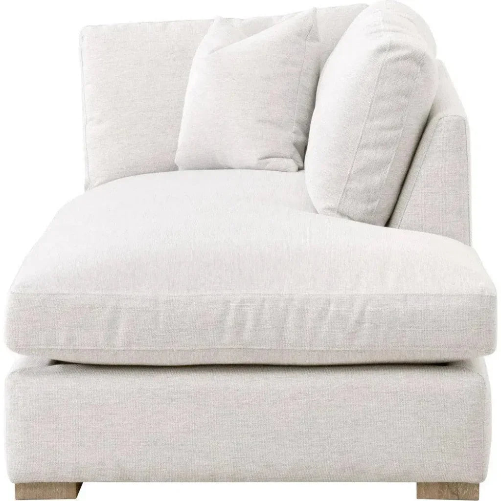 Clara Modular Right-Facing Chaise Performance Feather-Modular Components-Essentials For Living-LOOMLAN