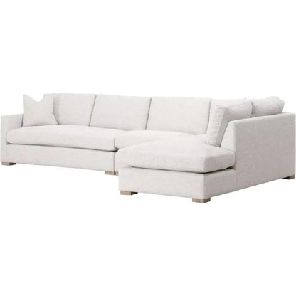 Clara Modular Right-Facing Chaise Performance Feather-Modular Components-Essentials For Living-LOOMLAN