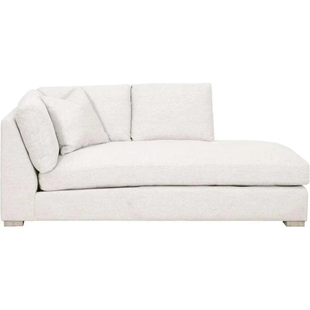 Clara Modular Right-Facing Chaise Performance Feather-Modular Components-Essentials For Living-LOOMLAN