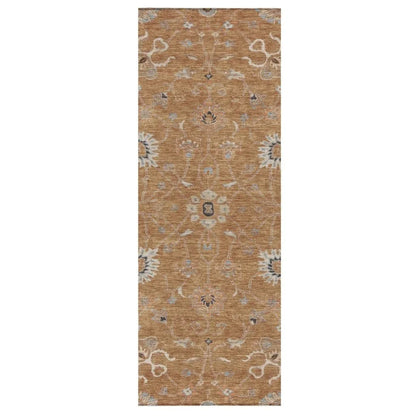 Clara Orange Washable Indoor - Outdoor Rug - LOOMLAN - LOOMLAN Rugs - Outdoor Rugs