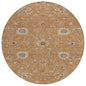 Clara Orange Washable Indoor - Outdoor Rug - LOOMLAN - LOOMLAN Rugs - Outdoor Rugs