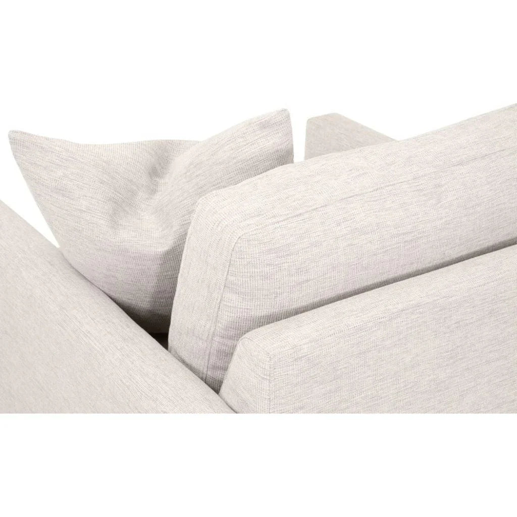 Clara Performance Fabric Slim Arm Club Chair - LOOMLAN - Essentials For Living - Club Chairs