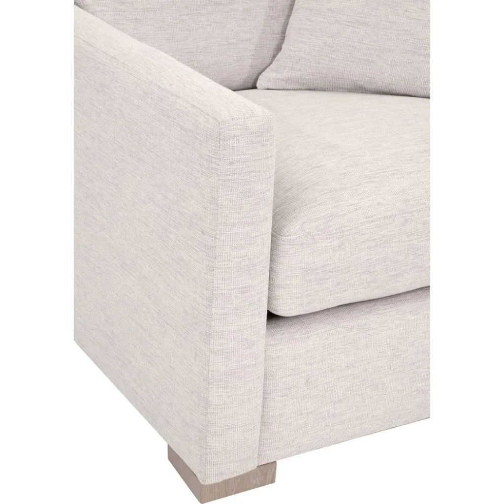 Clara Performance Fabric Slim Arm Club Chair - LOOMLAN - Essentials For Living - Club Chairs