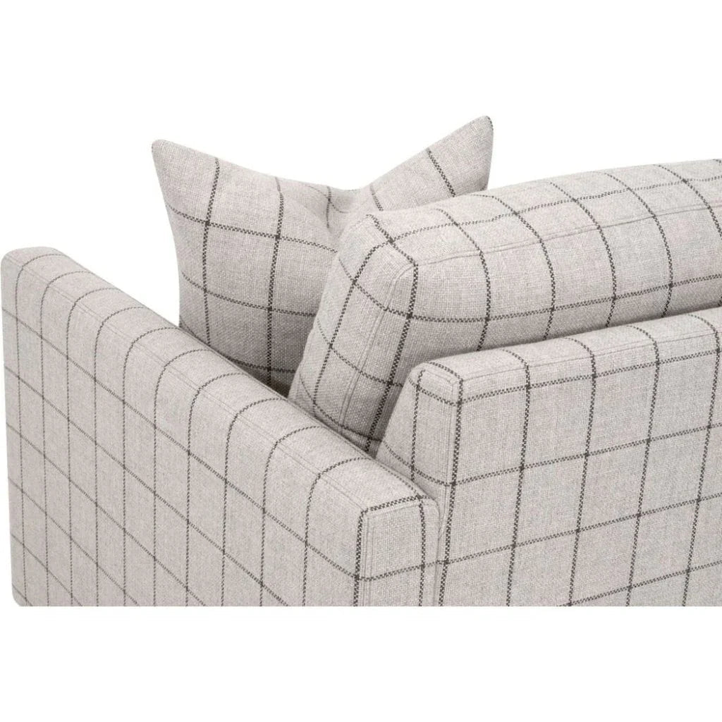 Clara Performance Fabric Slim Arm Club Chair - LOOMLAN - Essentials For Living - Club Chairs