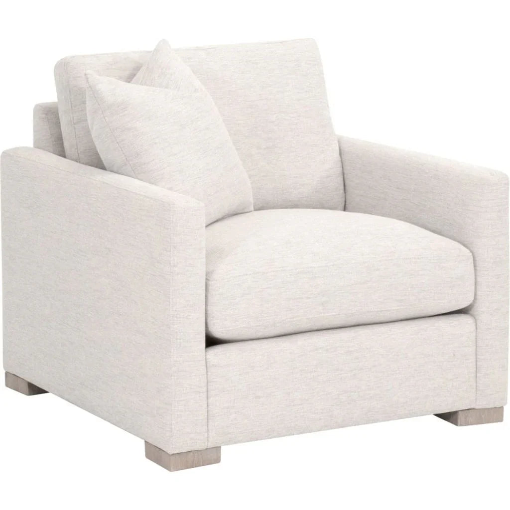 Clara Performance Fabric Slim Arm Club Chair - LOOMLAN - Essentials For Living - Club Chairs