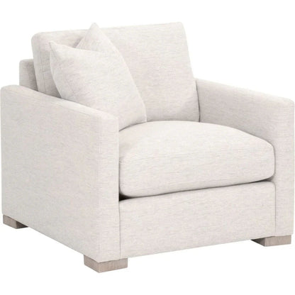 Clara Performance Fabric Slim Arm Club Chair - LOOMLAN - Essentials For Living - Club Chairs