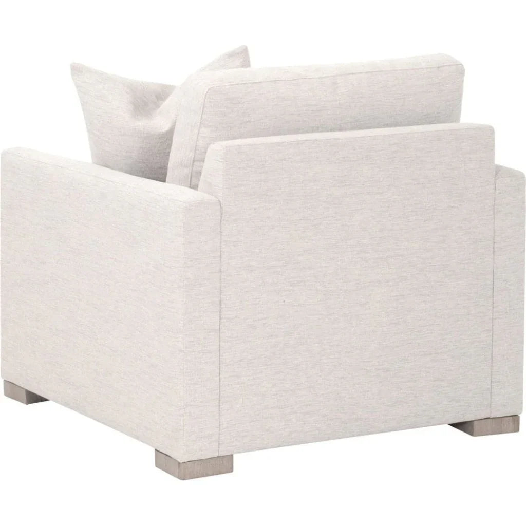 Clara Performance Fabric Slim Arm Club Chair - LOOMLAN - Essentials For Living - Club Chairs