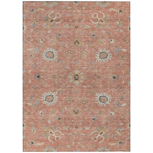 Clara Pink Washable Indoor - Outdoor Rug - LOOMLAN - LOOMLAN Rugs - Outdoor Rugs