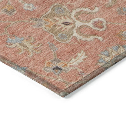 Clara Pink Washable Indoor - Outdoor Rug - LOOMLAN - LOOMLAN Rugs - Outdoor Rugs