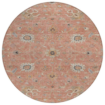 Clara Pink Washable Indoor - Outdoor Rug - LOOMLAN - LOOMLAN Rugs - Outdoor Rugs