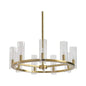 Clarabelle Iron Small Chandelier - LOOMLAN - SUNPAN - Chandeliers