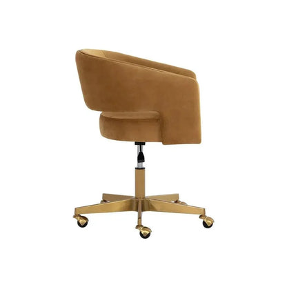 Claren Fabric Office Armchair-Office Chairs-SUNPAN-LOOMLAN