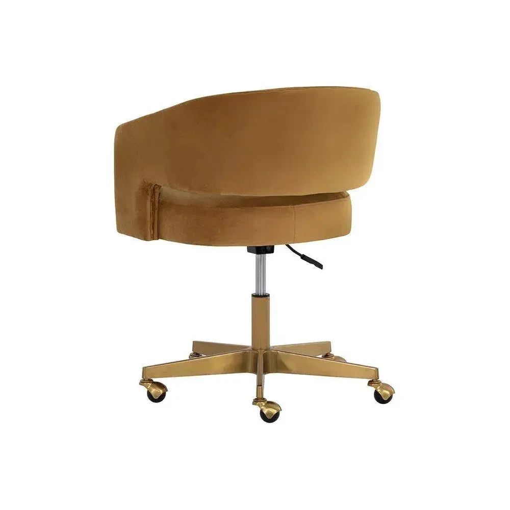 Claren Fabric Office Armchair-Office Chairs-SUNPAN-LOOMLAN