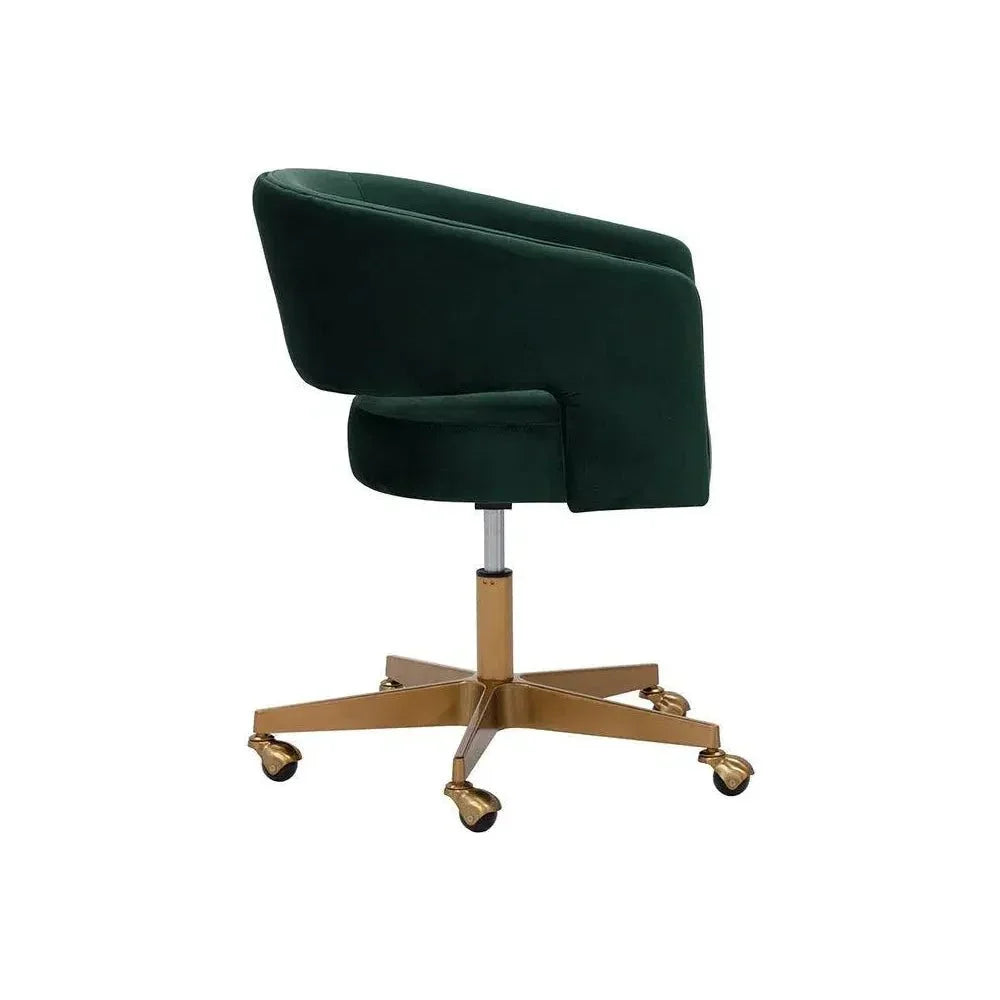 Claren Fabric Office Armchair-Office Chairs-SUNPAN-LOOMLAN
