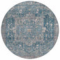 Clarina Blue Washable Indoor - Outdoor Rug - LOOMLAN - LOOMLAN Rugs - Outdoor Rugs