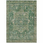 Clarina Emerald Washable Indoor - Outdoor Rug - LOOMLAN - LOOMLAN Rugs - Outdoor Rugs