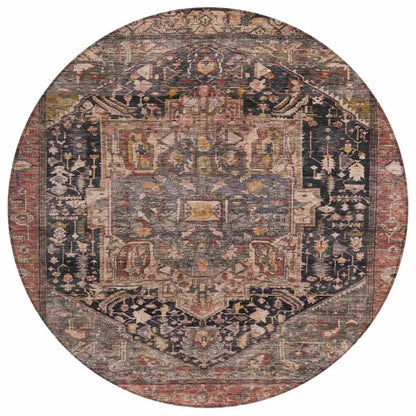 Clarina Gray Washable Indoor - Outdoor Rug - LOOMLAN - LOOMLAN Rugs - Outdoor Rugs