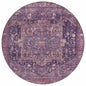 Clarina Purple Washable Indoor - Outdoor Rug - LOOMLAN - LOOMLAN Rugs - Outdoor Rugs