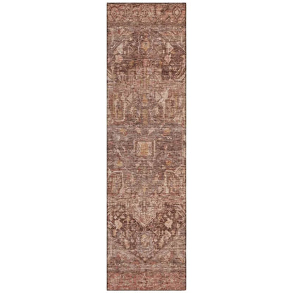 Clarina Red Washable Indoor - Outdoor Rug - LOOMLAN - LOOMLAN Rugs - Outdoor Rugs