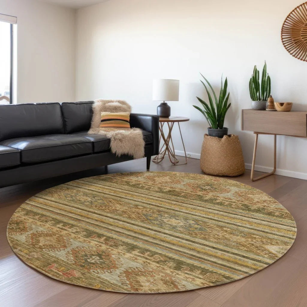 Claritha Beige Washable Indoor - Outdoor Rug - LOOMLAN - LOOMLAN Rugs - Outdoor Rugs