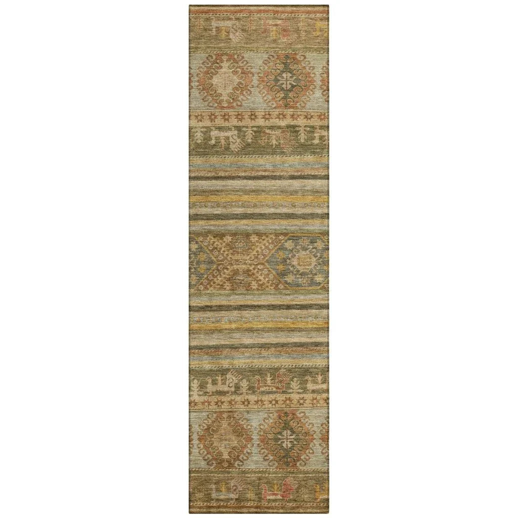 Claritha Beige Washable Indoor - Outdoor Rug - LOOMLAN - LOOMLAN Rugs - Outdoor Rugs