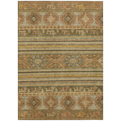 Claritha Beige Washable Indoor - Outdoor Rug - LOOMLAN - LOOMLAN Rugs - Outdoor Rugs