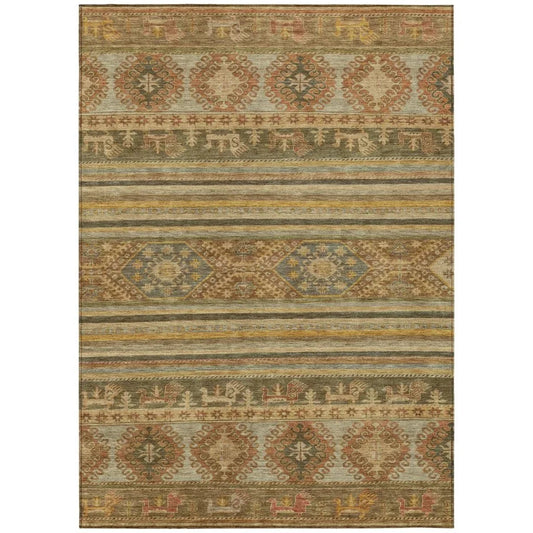 Claritha Beige Washable Indoor - Outdoor Rug - LOOMLAN - LOOMLAN Rugs - Outdoor Rugs