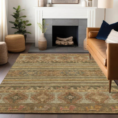 Claritha Beige Washable Indoor - Outdoor Rug - LOOMLAN - LOOMLAN Rugs - Outdoor Rugs