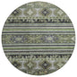 Claritha Green Washable Indoor - Outdoor Rug - LOOMLAN - LOOMLAN Rugs - Outdoor Rugs