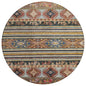Claritha Orange Washable Indoor - Outdoor Rug - LOOMLAN - LOOMLAN Rugs - Outdoor Rugs