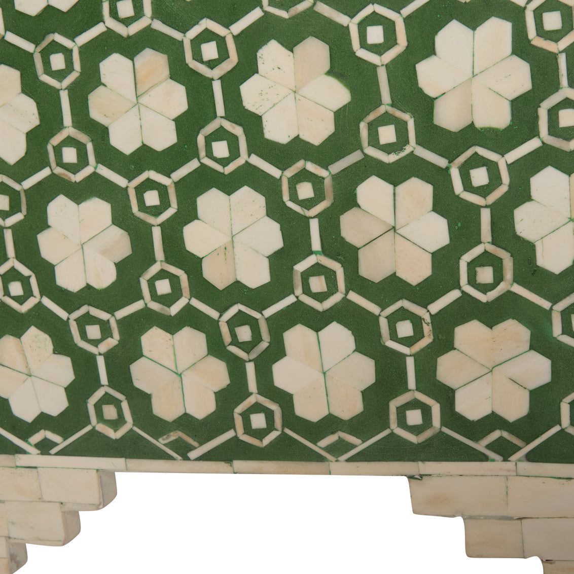 Clark Four Drawers Green Chest