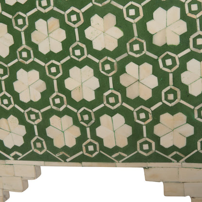 Clark Four Drawers Green Chest