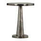 Clark Reclaimed Cast Aluminum Round End Table - LOOMLAN - Urbia - Side Tables
