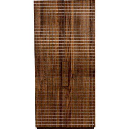 Clash Hutch Armoire Tall Bookcase Cabinet - LOOMLAN - Noir - Bookcases