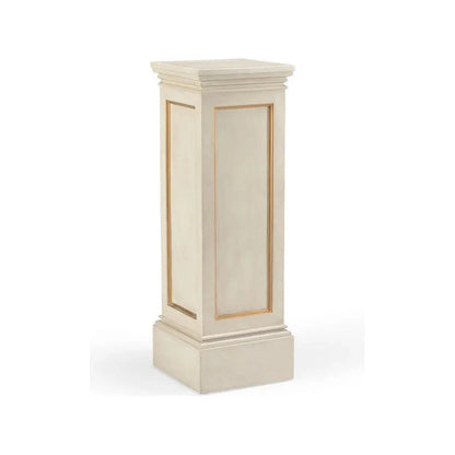 Classic Gilt Hand Finished Wood Pedestal - LOOMLAN - Chelsea House - Side Tables