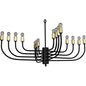 Claude Chandelier - LOOMLAN - Noir - Chandeliers