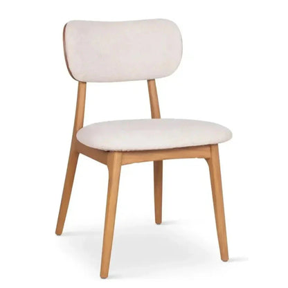 Claudia Chenille Modern Dining Chair 2PC - LOOMLAN - Urbia - Dining Chairs