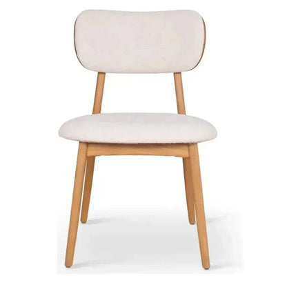 Claudia Chenille Modern Dining Chair 2PC - LOOMLAN - Urbia - Dining Chairs